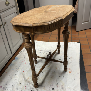 before table